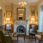 Budget-friendly drawing room interior design under 90,000, highlighting functional furniture and tasteful décor elements.